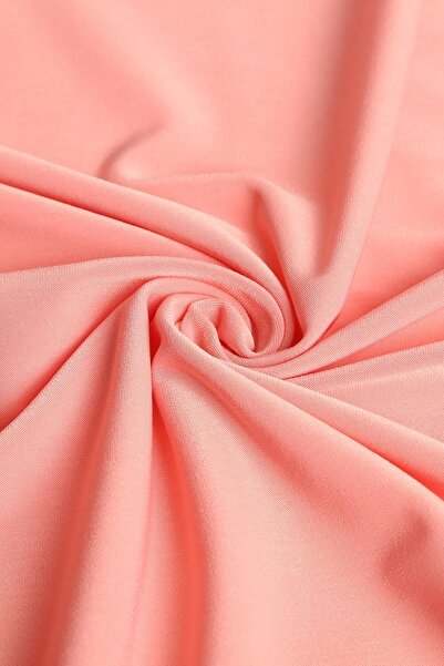 Kumaş Deposu Piyano Somon Rengi Örme Kumaş