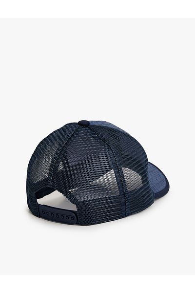 Koton Straw Look Cap Hat - Mesh Detailed