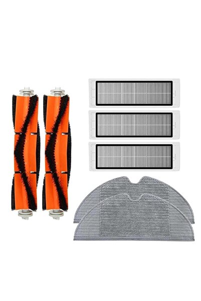 Roborge Σετ ανταλλακτικών 7 τεμαχίων - Συμβατό με ρομποτική ηλεκτρική σκούπα Xiaomi Trouver Lds