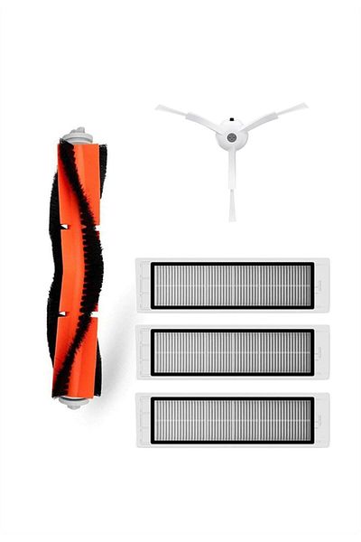 Roborge مكنسة كهربائية Xiaomi Robot 1s - مجموعة قطع غيار مكونة من 5 قطع (SDJQR03RR)