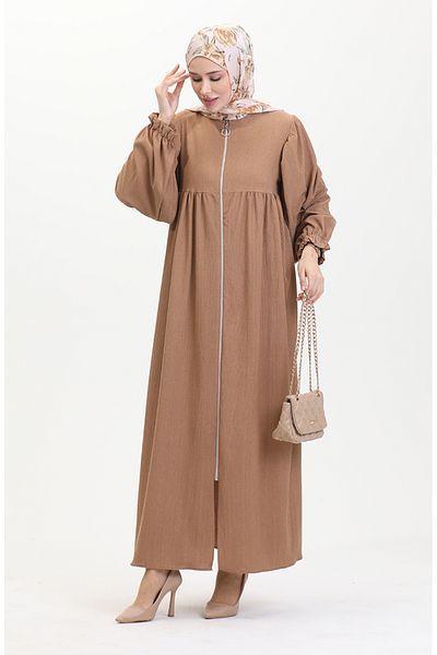 sefamerve Robadan Milk Coffee Gathered Ferace - 1052-05