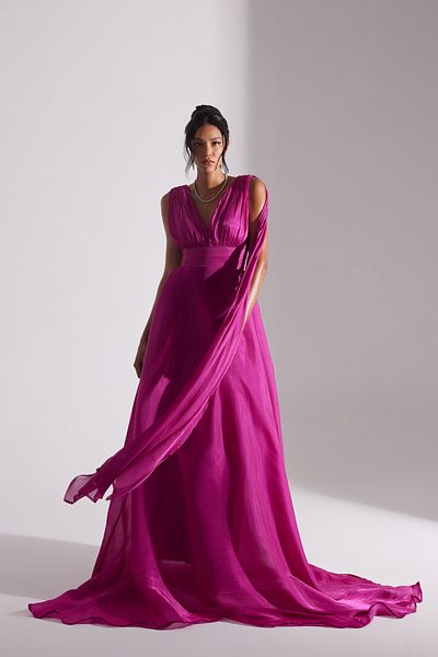 BETTY & SAM Emily Fuchia Close Night Dress