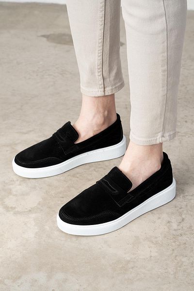 L.A Polo 317 Black Color White Sole Men's Casual Shoes