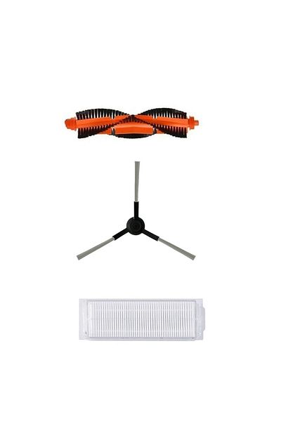 Roborge Xiaomi Mop Pro - متوافق مع المكنسة الكهربائية الروبوتية، مجموعة قطع غيار مكونة من 3 قطع