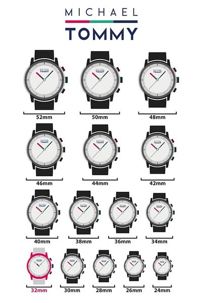 MICHAEL TOMMY Women's Steel Wristwatch - Mt-20229L-Lrl23