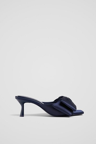Stradivarius Limited Editionn High Sole Mule Sandallo