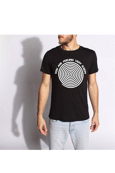 Tshirthane Αισθάνεστε πολύ υπνηλία Αστεία εμπριμέ ανδρική μπλούζα με λεπτή εφαρμογή