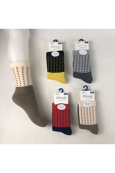 ekinoks socks Зимни термо памучни чорапи за момчета с различни цветове