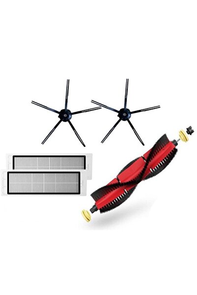 Roborge Σετ ανταλλακτικών 5 τεμαχίων συμβατό με ηλεκτρική σκούπα ρομπότ Roborock S5 MAX- Black