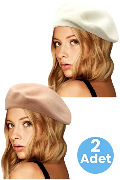 Trenderrs Жіноча французька шапка-берет, 2 шт.