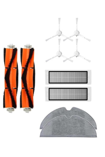 Roborge Xiaomi Trouver Lds Robot - Σετ ανταλλακτικών 10 τεμαχίων συμβατό με ηλεκτρική σκούπα