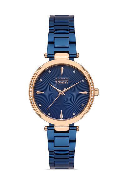 MICHAEL TOMMY Women's Steel Wristwatch - Mt-20229L-Lrl23