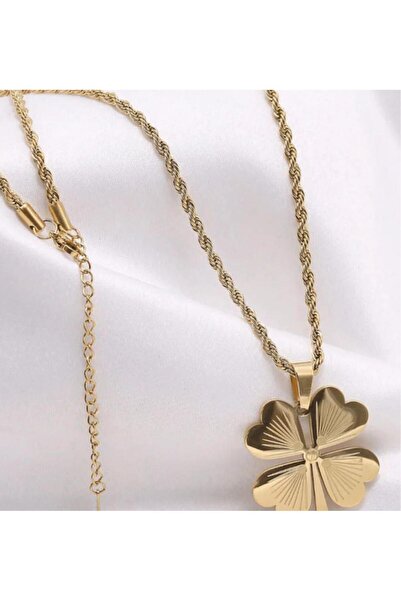 MOD10 Kişiye Özel İsim Yazdırılabilir Yonca Kolye