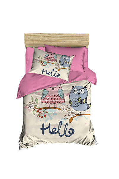 Fabeteks Hello Birds on the Branch Digital Single Young Bedding Set