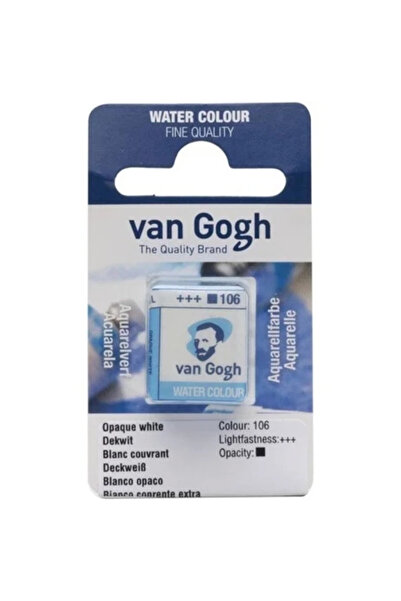 Van Gogh Profesyonel Sulu Boya Tablet Tekli No: 106 - Opaque White