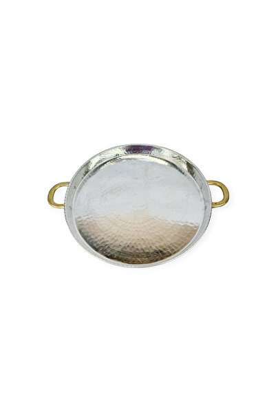 EFEMİR صينية فرن بمقبض نحاسي مزخرف 35 سم