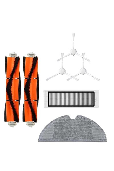 Roborge Σετ ανταλλακτικών 7 τεμαχίων - Συμβατό με ρομποτική ηλεκτρική σκούπα Xiaomi Trouver Lds