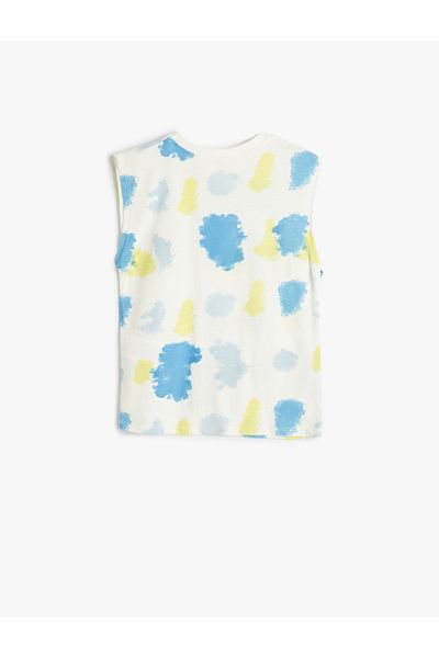 Koton Surf-Tanktop mit Batikmuster – detaillierter Aufdruck