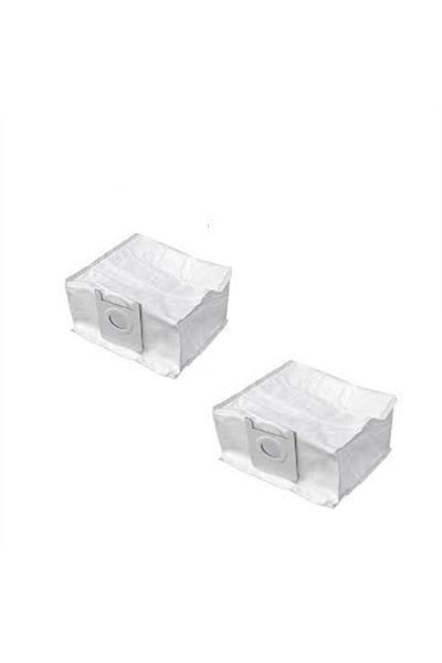 Roborge Roidmi Eve Plus Robot - كيس غبار متوافق مكون من قطعتين وقطع غيار