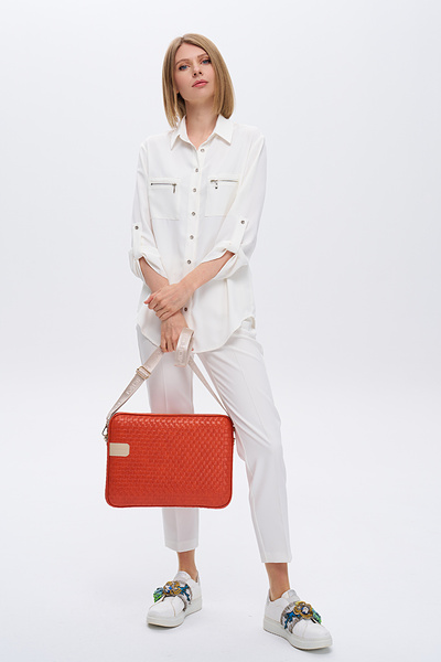 NEMO GROUP Unisex Straw Patterned Apple MacBook Laptop Tablet Strap Case, Briefcase, (Huawei & Samsung Suitable)