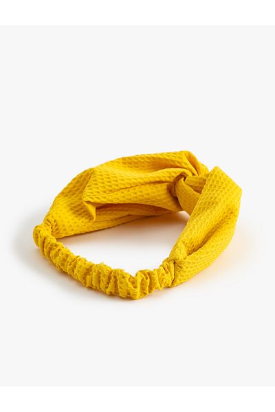 Koton Hair Band Knot Detailed Textured