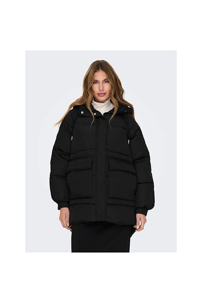 ONLY Onlfe Black Oversized Puffer Coat - 15321963