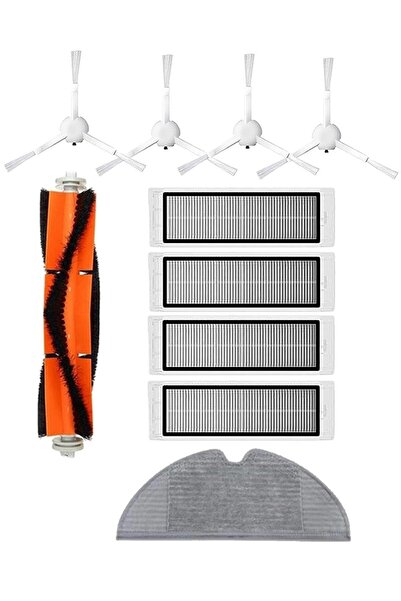 Roborge Xiaomi Vacuum Mop 2c - Ηλεκτρική σκούπα ρομπότ, σετ ανταλλακτικών 10 τεμαχίων