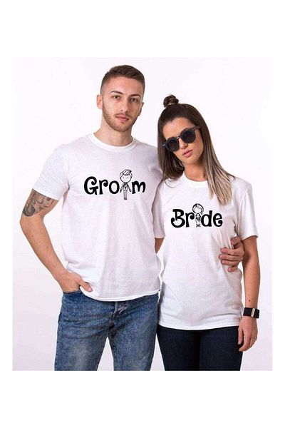 Tshirthane Νύφη Κουμπάρος Lover Combinations Tshirt Συνδυασμός Ζευγάρι