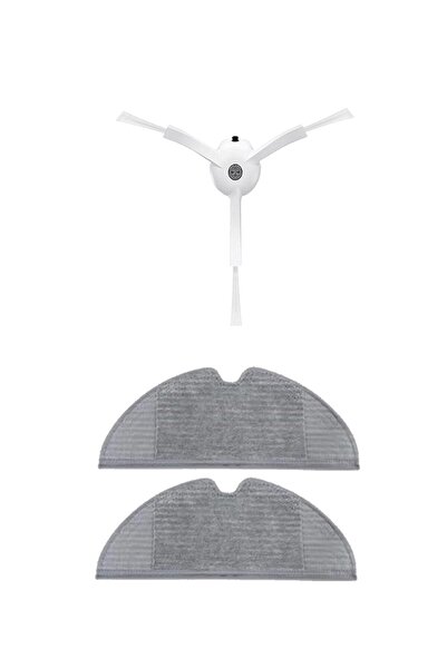 Roborge Xiaomi Vacuum Mop 2 Pro - Ρομπότ ηλεκτρική σκούπα, σετ ανταλλακτικών 3 τεμαχίων (MJST1SHW)