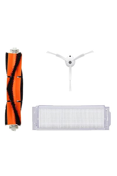 Roborge Xiaomi Vacuum Mop 2 Pro - مكنسة كهربائية روبوتية، مجموعة بديلة مكونة من 3 قطع (MJST1SHW)