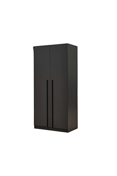 Tutku Yatak Corner Köşe İki Kapaklı 3 Çekmeceli Raflı Zincir Dolap / Gardrop / Yüklük