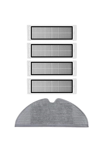 Roborge Set de 5 piese de schimb compatibile cu aspiratorul robot Vestel V-bot Pro B - Produs echivalent