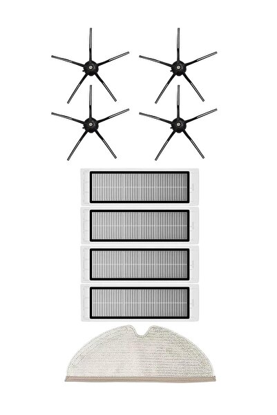 Roborge Σετ ανταλλακτικών 9 τεμαχίων συμβατό με ρομπότ ηλεκτρική σκούπα Roborock S5 Max