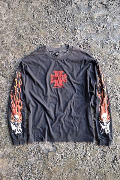 Overdrive Μπλουζάκι με μακρύ μανίκι Choppers For Life Washable