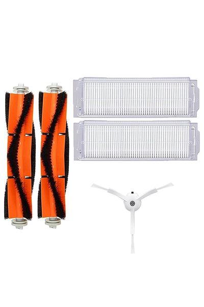 Roborge Xiaomi Vacuum Mop 2 Pro - مكنسة كهربائية روبوتية، مجموعة قطع غيار مكونة من 5 قطع (MJST1SHW)