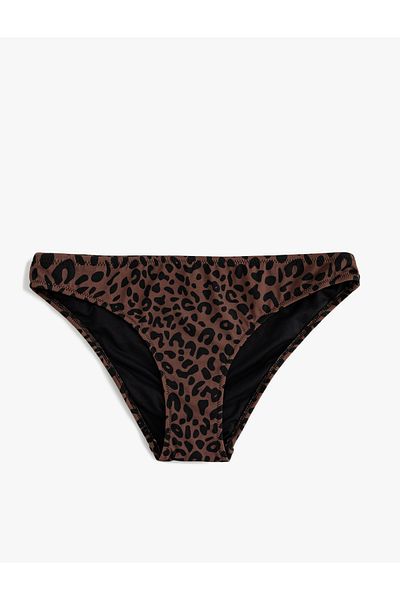 Koton Leopard Bikini Bottom με επένδυση