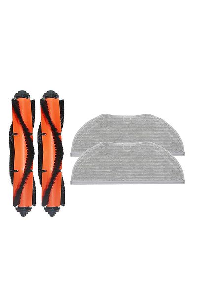 Roborge Xiaomi Vacuum Mop 2in1 Essential - مكنسة كهربائية روبوتية، مجموعة قطع غيار مكونة من 4 قطع (MJSTG1)