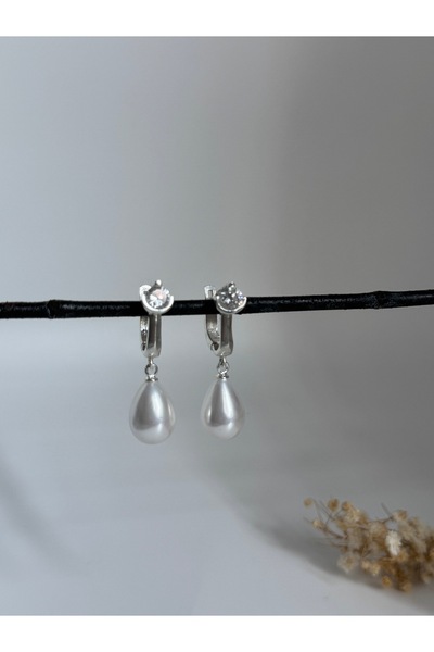 DURAN TAKI TASARIM Mayorka İnci Gümüş Küpe