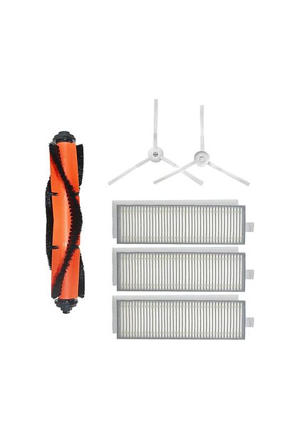 Roborge مجموعة قطع غيار متوافقة مع مكنسة Xiaomi Vacuum Mop 2in1 Essential (MJSTG1).