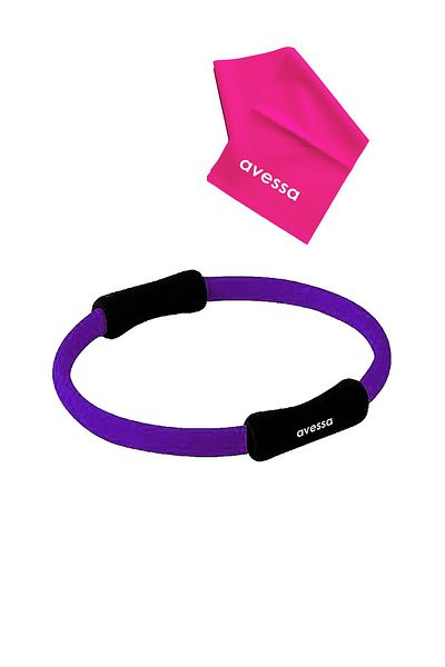 AVESSA 2 Piece Pilates Set Purple