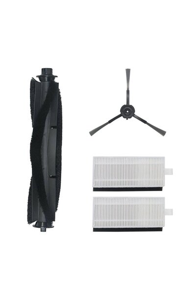 Roborge مكنسة كهربائية روبوتية Lydsto R1D متوافقة مع 4 قطع - مجموعة قطع غيار