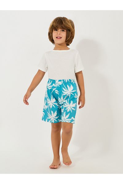 Styli Tree Printed Swimming Trunks