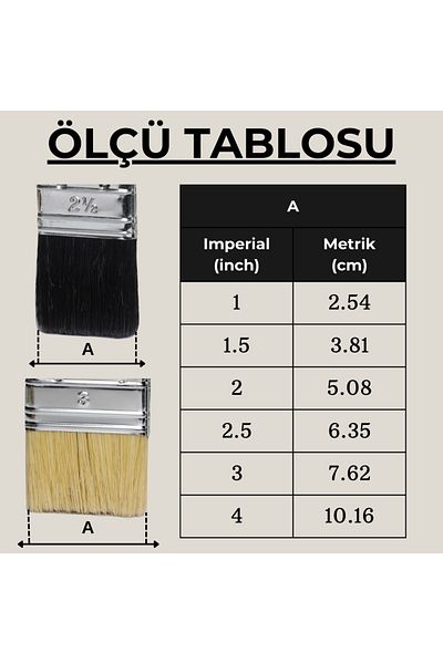 YILSAN Luxury Cutting Paint Brush - 2 [no: 2]