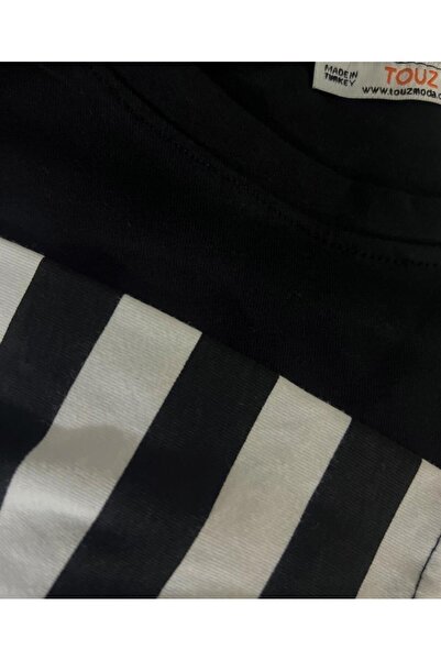 Touz Moda Bon Jovi Unisex Ψεύτικο μακρυμάνικο μπλουζάκι μαύρο