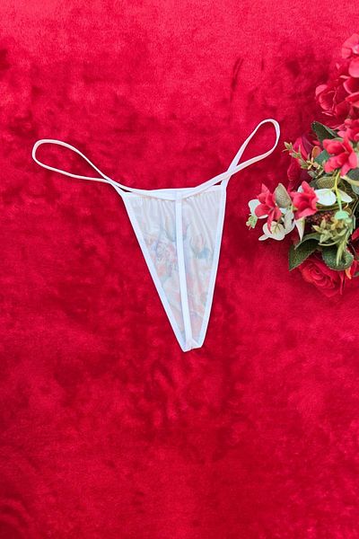 Tina Wear Σέξι εσώρουχα με φλοράλ σχέδιο 86180