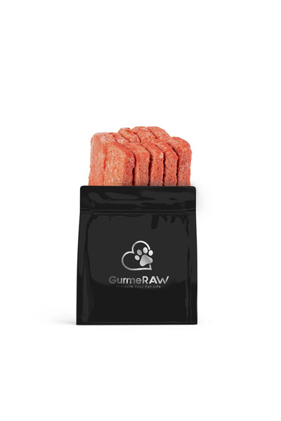 GurmeRAW Köpekler için ÇİĞ MAMA Barf Plus Extra 20 KG - 100 Kg Porsiyonlarda