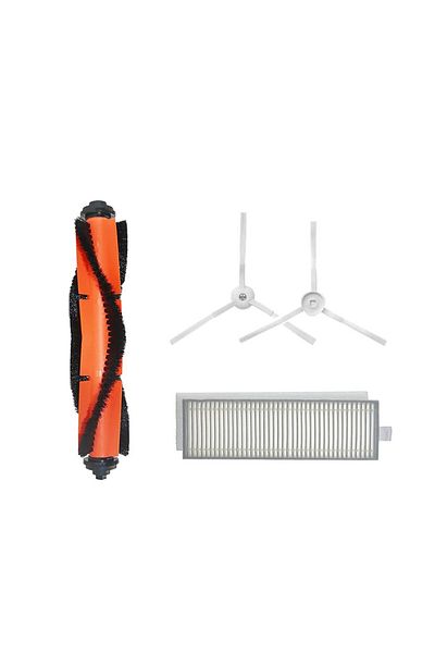 Roborge مجموعة قطع غيار متوافقة مع مكنسة كهربائية روبوتية Xiaomi Vacuum Mop 2in1 Essential (MJSTG1) مكونة من 3 قطع