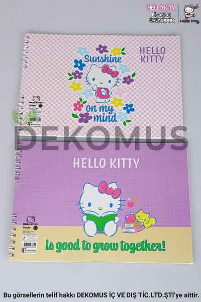 Hello Kitty دفتر صور "فردي" مرخص مع DECOMUS مقاس 17*24 سم 15 ورقة