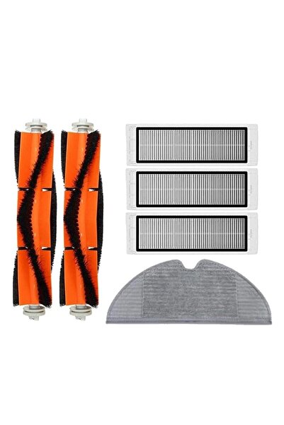 Roborge Xiaomi Vacuum Mop 2c - Ηλεκτρική σκούπα ρομπότ, σετ ανταλλακτικών 6 τεμαχίων