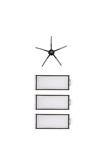 Roborge طراز Roborock Q7 Max - Q380RR، مجموعة قطع غيار متوافقة مكونة من 4 قطع